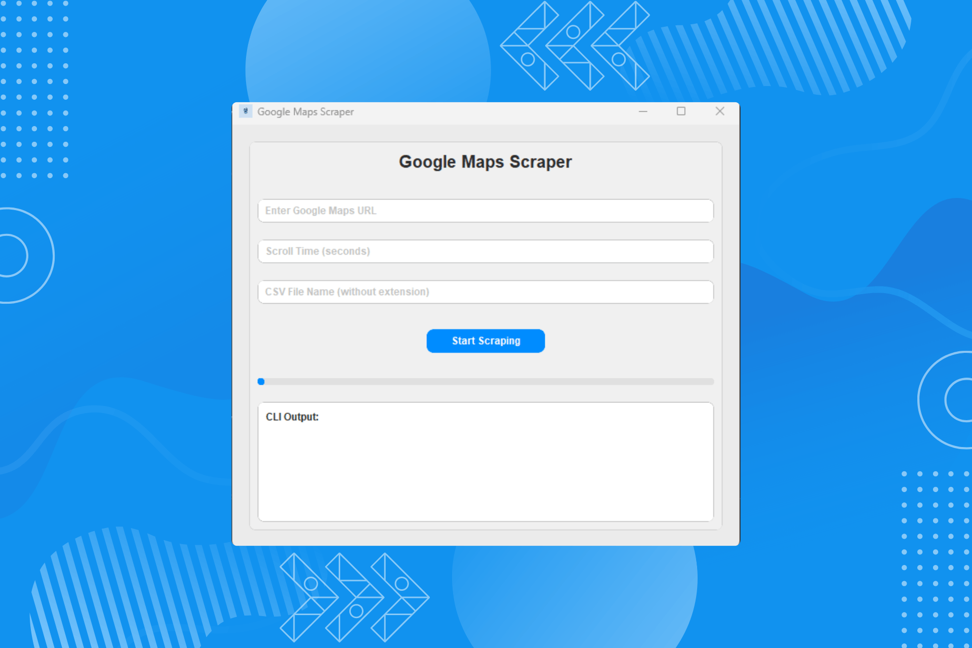 Google Map Data Scraper